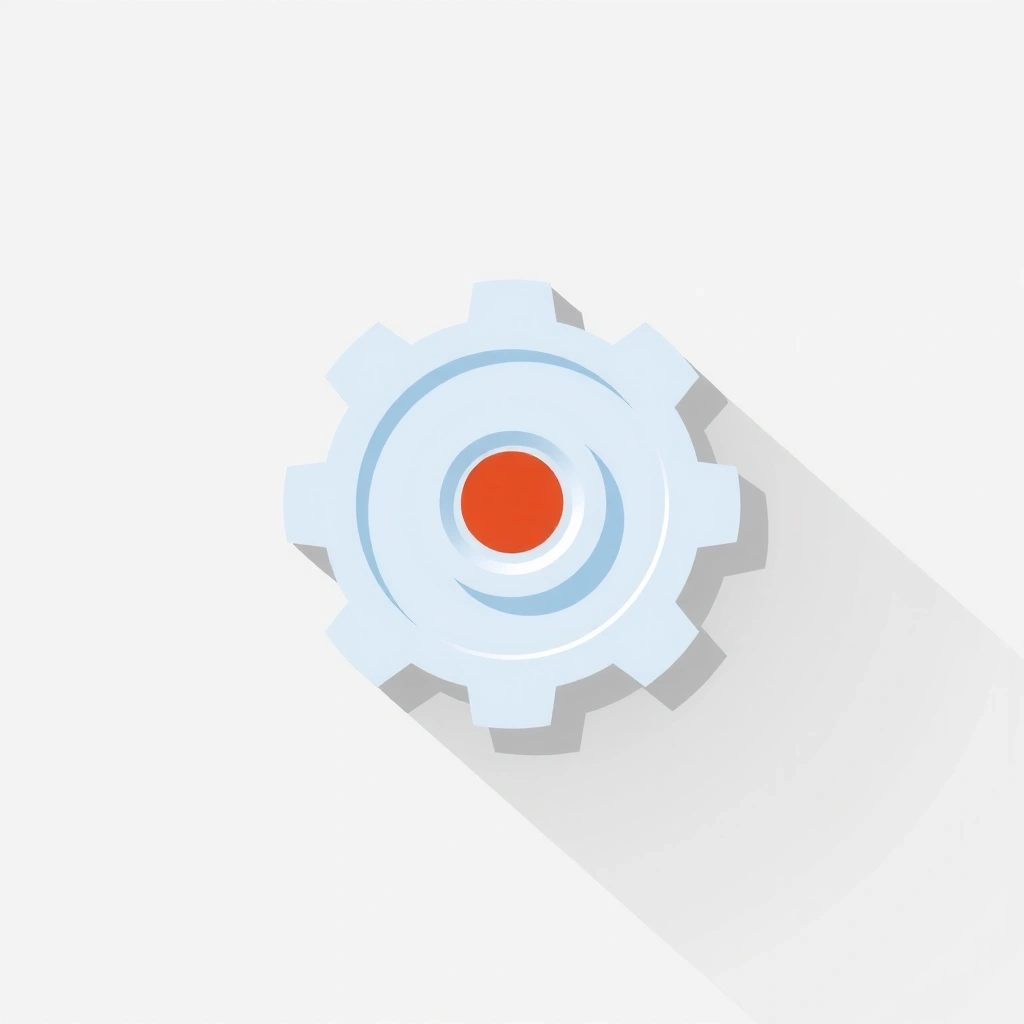 Ikona nastavení symbolizující kontrolu uživatele