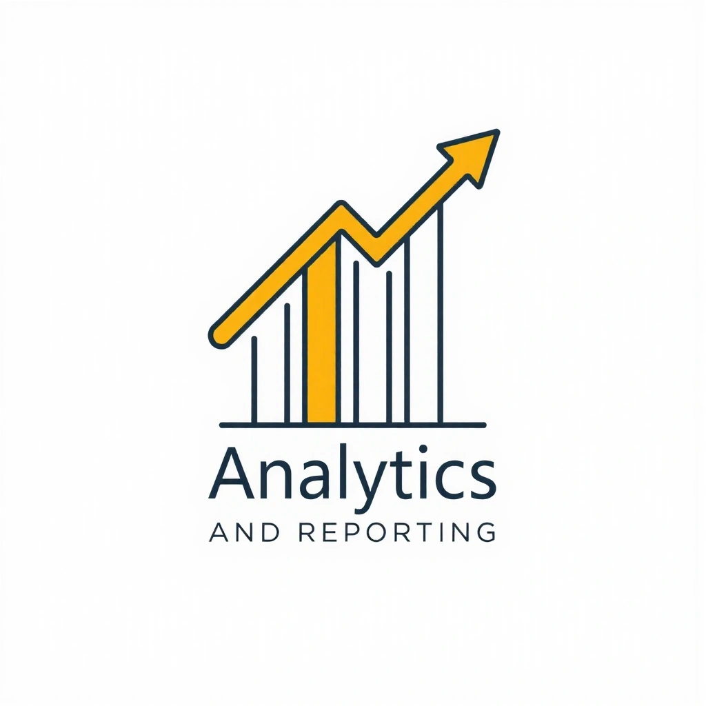 Ikona pro analytiku a reporting