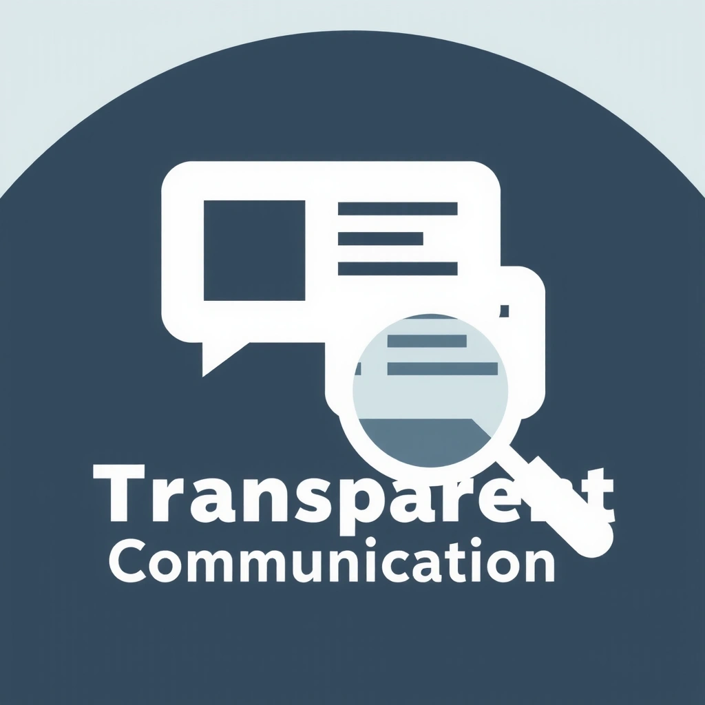 Ikona pro transparentní komunikaci