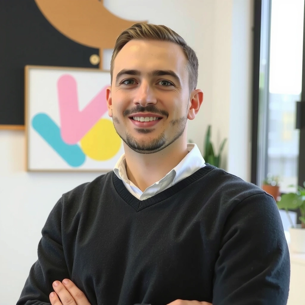 Portrét Tomáše Jelínka, Webdesigner