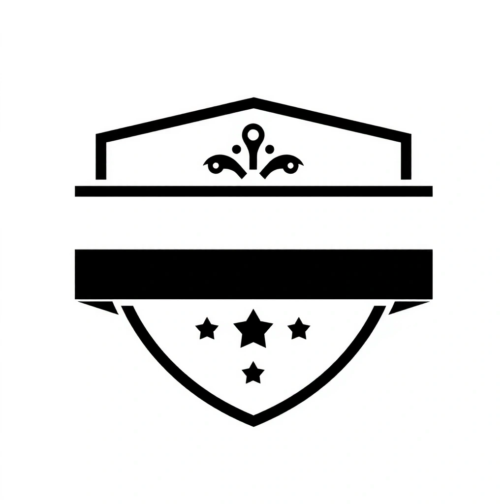 Ikona štítu s logem symbolizující budování autority značky