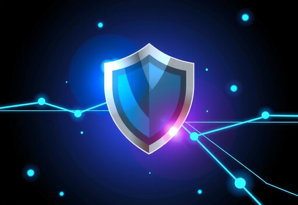 Ilustrace štítu a ochrany dat