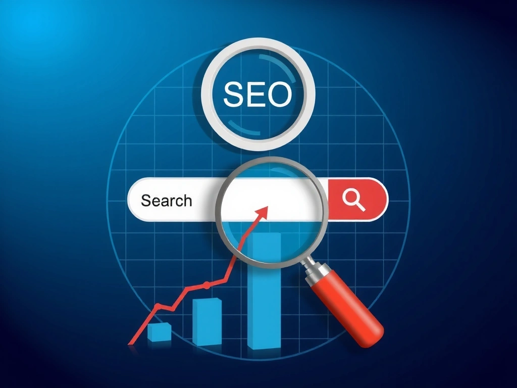 Abstraktní ikona pro SEO Optimalizaci